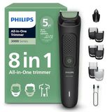 Philips Mg3940/15 8'İ 1 Arada Çoklu Bakım Seti | Sakal Kılı Burun Süsü | Ayarlanabilir Tarak 3-7 Mm + Saç Ve Vücut Tarakları | 70 Dk Kablosu