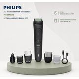Philips MG3940/15 8'i 1 Arada Erkek Bakım Seti Siyah Renkli Kablosuz Kullanım ve 70 dk Süre
