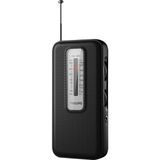 Philips Mini Taşınabilir Radyo - "bahçede, Evde, Dışarıda Dinleyin" | Kompakt Tasarım - Siyah