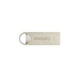 Philips Moon 64 GB USB 2.0 Yüksek Hızlı Metal USB Flash Bellek - Gri