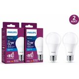 Philips Mycare1 LED Ampul 9W 806 Lümen E27 Beyaz Işık 6500K 2 Adet