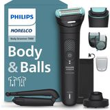 Philips Norelco Body Groomer 7000, Body & Balls, Çift Başlı Düzeltici ve - Çok Renkli