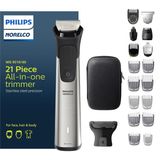 Philips Norelco Multigroom Serisi 9000 21 Parça Siyah Erkek Bakım Seti Kablosuz Kullanım Özellikli MG9510/60