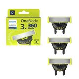 Philips Norelco Oneblade 360 Bıçaklar, Oneblade Elektrikli Tıraş Makinesi Ve Düzeltici İçin Orijinal Yedek Bıçaklar, Dayanıklı Paslanmaz Ç