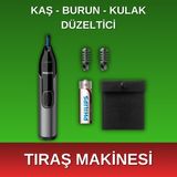 Philips - NT3650/16 Burun, Kulak ve Kaş Düzeltici - Gri