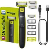 Philips One Blade Yüz ve Vücut Şekillendirici QP-2824 Hibrit Traş Makinesi - Siyah - Sarı
