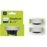 Philips OneBlade Qp220/51 Yedek Bıçak, 2'li Paket, Tüm Gövdeleriyle Uyumlu