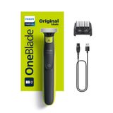 Philips OneBlade QP2724/20 Elektrikli Tıraş Makinesi - Sakal Islak & Kuru Kullanım siyah-yesil