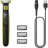 Philips Oneblade QP2724/20 Islak & Kuru Yüz Tıraş Makinesi - Siyah - Standart