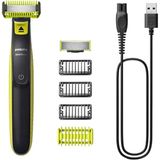 Philips Oneblade QP2824/10 Islak ve Kuru Yüz ve Vücut Şekilendirici Tıraş Makinesi - Siyah - Standart