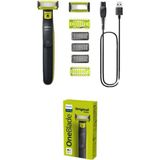 Philips Oneblade Vücut ve Sakal Bir Arada 2in1 Yedek Bıçaklı Avantaj Paket
