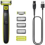 Philips Oneblade Yüz Ve Vücut Şekilendirici Sarı Renkli Kablosuz Kullanım 100 Dk Süreli