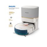 Philips Otomatik Boşaltma, Homerun 7000 Serisi Aqua, Çöp Istasyonlu Akıllı Robot Süpürge, 5000pa Yüksek Emiş