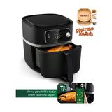 Philips Otomatik Program Ve Airfryer Yemek Isıtma 7000 Serisi Xxl Airfryer & Fritöz, Wı-Fı Uzaktan Bağlantı, 2Kg, 8.3L Kapasiteli Hazne + Pişirme Seti