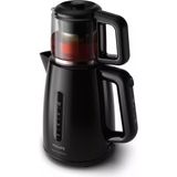 Philips Paslanmaz Çelik Özellikli Siyah Çay Makinası - 1650 W