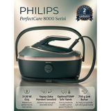 Philips Perfectcare 8000 Buhar Kazanlı Ütü Optimaltemp Akıllı Otomatik Buhar Easy De-Calc + Onerouse Tiftik Makinesi Hediye