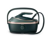 Philips PerfectCare 8000 Serisi Buhar Ütüsü - TurboPower Buhar Motoru, OptimalTEMP Yanmazlık, 1.4L Çıkarılabilir Tank ile 1 Saatlik Ütüleme (PSG8200/70), Deep Black