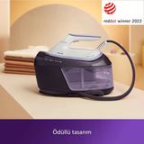 Philips Perfectcare Buhar Kazanlı Ütü 2400 Watt PSG6024/30 Mor Renkli Güçlü Buhar Özelliği