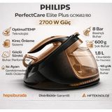 Philips Perfectcare Elite Plus Kahverengi 2700 Watt Buhar Kazanlı Ütü- Dijital Mutfak Tartısı Hediye
