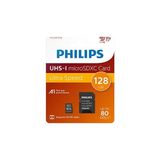 Philips Phılıps FM12MP45B/00, 128GB, Sdxc, Uhs-I, U1, CLASS10, Microsd Kart Bellek (Sd Adaptörlü)