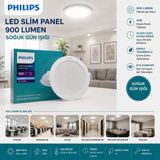 Philips Phılıps LED Slim Panel 10W 9000LUMEN 20.000 Saat Ömür Yuvarlak Sıva Altı