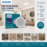 Philips Phılıps LED Slim Panel 3.5W 250LUMEN 20.000 Saat Ömür Yuvarlak Sıva Altı