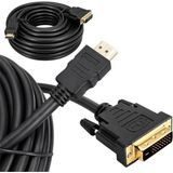 Philips Phılıps SWV7436/93 HDMI To DVI 24+1 Görüntü Kablosu Full Hd - 8metre