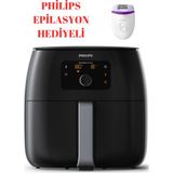 Philips Philipsxxl Airfry Fritöz Philips Epilasyon Hediyeli - Siyah