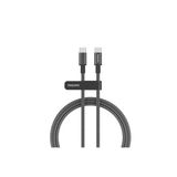 Philips Philps 60W USB-C to USB-C Örgülü Şarj Kablosu 2M, Siyah DLC5060C/00