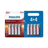 Philips Power Alkalin 8Li Aa Kalem Pil