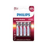 Philips Power Alkaline Aa Kalem Pil 1.5V - LR6P4B/10 - 4'lü Paket