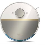 Philips Premium Aqua Islak ve Kuru 7000 Serisi Temizlik Robotu, 5200 Mah Li-Ion Pil, Tek Şarjla 180 Dakikaya Kadar Temizlik, 5000 Pa Emiş Gücü, Lidar, EPA11 Filtre, Luciole Lambader Hediye - Beyaz - Altın