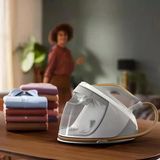 Philips Premium Optimaltemp Titanium Steamglide Elite Taban 600Gr/Dak Şok Buharlı Ultra Hafif Buhar Kazanlı Ütü