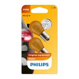 Philips PY21W Vision, 12V Turuncu Amber Sinyal Ampülü, 2'li Paket