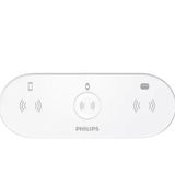 Philips Qİ 3 in 1 15W Beyaz Kablosuz Şarj Cihazı