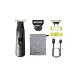 Philips QP6552/30 Oneblade Pro 360 Elektrikli Sakal Düzeltici Tıraş Makinesi ve Vücut Bakım Seti Siyah