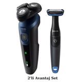 Philips S5445/03 Islak/Kuru Sinek Kaydı Tıraş Makinesi - BG1024 Banyo Vücut Bakım Tıraş Makinesi Set