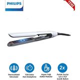 Philips Saç Düzleştirici - Iyonik Bakım ile 2 Kat Parlak Saç Düzleştirici - Beyaz - 0