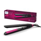 Philips Saç Düzleştirici, Keratin Seramik Plaka, ThermoProtect Teknolojisi, 2 Sıcaklık Ayarı, Tuş Kilidi, 60 Saniyede Isınma, 220°C’ Kadar Sıcaklık Ayarı, BHS375/00