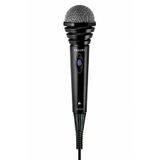 Philips SBCMD110 Kablolu Dinamik Mikrofon – 25 mm Diyafram,Karaoke, Çok Yönlü Ses Alımı, 3.5 mm + 6.35 mm Jack, 1.5 m Kablo – Siyah
