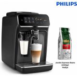 Philips Seramik Öğütücülü Tam Otomatik Kahve Makinesi, Lattego Süt Sistemi, Kişiselleştirilebilir Aroma ve Günlük Kullanım Için Pratik Tasarım Yüksek Performans, Kolay Temizlik ve Keyifli EP3246/70 - Siyah