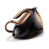 Philips Seri Elit 9 En Hızlı ve En Güçlü Ütü ve Akıllı Kumaş Seçme 600GR Şok Buhar 8 Bar + Lambader Hediye - Altın
