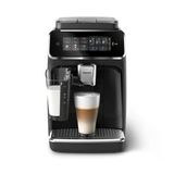 Philips Series 3300 tam otomatik espresso makinesi - 6 sıcak ve buzlu içecek, LatteGo süt sistemi, %40 daha sessiz SilentBrew, seramik öğütücü, Aquaclean filtre, parlak siyah (EP3341/50)