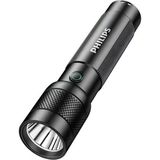 Philips SFL2247 Type-C Şarjlı Max. 350 Lümen Zooming Özellikli Metal Gövdeli LED El Feneri - Siyah