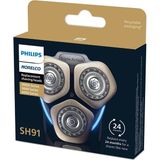 Philips SH91 Series 9000 Yedek Tıraş Başlığı Gri - Siyah Renkli Kablosuz ve Islak Kullanım Özellikli