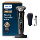 Philips Shaver I9000, Erkekler Için Entegre Düzelticili Elektrikli Islak ve Kuru Tıraş Makinesi, Siyah, Şarj Istasyonu ve Seyahat Çantası (Model X9000/10)