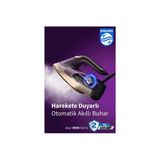 Philips Sıfır Yanık Riski 3000W Yüksek Güç Akıllı Buhar Özelliğine Sahip 8000 Serisi Buharlı Ütü DTS8040+Mini Hav-yün temizleyici