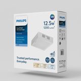 Philips Sıva Üstu Kare LED Spot 12.5W 1250 Lumen 3000K Sarı Işık 165X165MM 45MM - 3000K - Gün Işığı