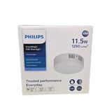Philips Sıvaüstü Küçük Model Tavan Lamba 11,5W 3000K Sarı Işık 1250 Lümen 16,5 cm Çapında Plastik Gövde