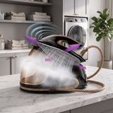 Philips Siyah-Altın Kazanlı Ütü 2700 W | Gömlekten Kot Kumaşa Tek Geçişte Ütü, 8 Bar, 165 G/dk Buhar, T-Ionic Glide, 1,8 L Hazne - Siyah - Altın